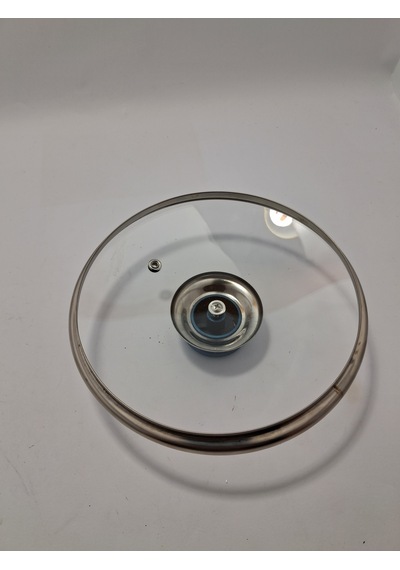 Cam Kapak 18 Cm Ve Parliement Mavi Kulp