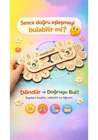 Stemist Box Gözlemci Seti - 4'lü Ahşap Stem Eğitim Seti - Aktivite Kutusu