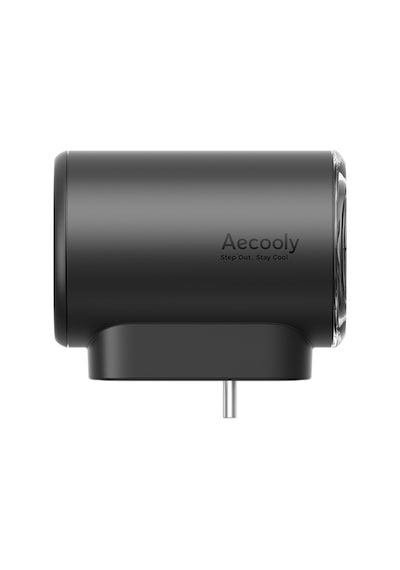 Aecooly Pk01-f1 Type-c Bağlantılı 4 Kademeli Portatif Soğutucu Mini Fan Siyah