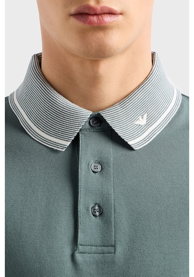 Emporio Armani Erkek Polo Yaka T Shirt Em000852 Af12955 F9046 Haki Haki