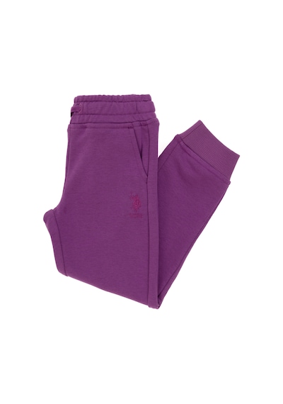 U.s. Polo Assn. Kız Çocuk Menekşe Eşofman Altı 50291627-vr037 Menekşe Pembe