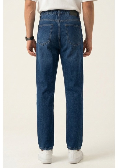 Bigdart Erkek Rahat Kesim Baggy Jean Pantolon 30075 - Lacivert