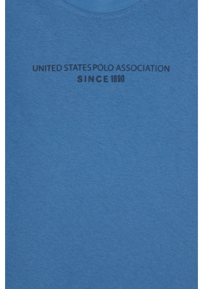 U.s. Polo Assn. Erkek Çocuk Mavi Tişört 50325150-vr036 Mavı
