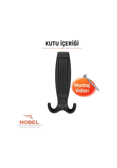 Eli Za Portmanto Askısı, Metal Vestiyer Askısı, Matsiyah , Duvar Ve Dolap Askılığı 5'li Set Vidalı Matsi Yah