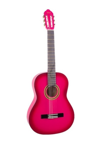 Vc101tpks Klasik Gitar 1/4 Pembe 5-7 Yaş Grubu
