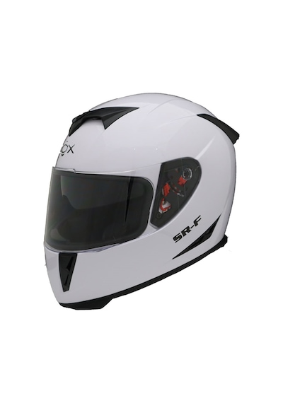 Cox SR-F Kapalı Motosiklet Kaskı Beyaz