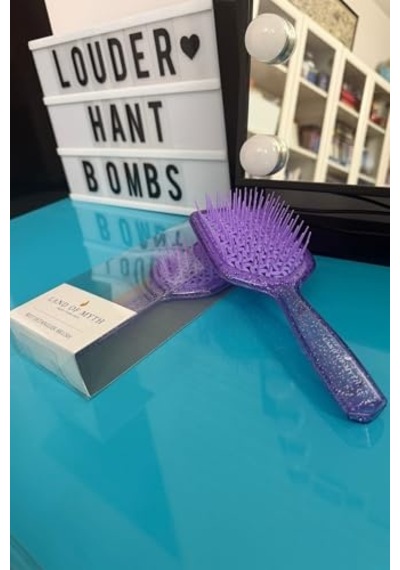 Brush Orijinal Detangler Saç Fırçası Stitch - Ultra Yumuşak Intelliflex Kıllar - Dolaşık Açıcı Fırça Tüm S Genel