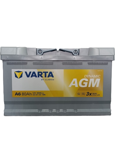 Varta 80 Ah. 800a En Start Stop Agm Üretim Tarihi:2026