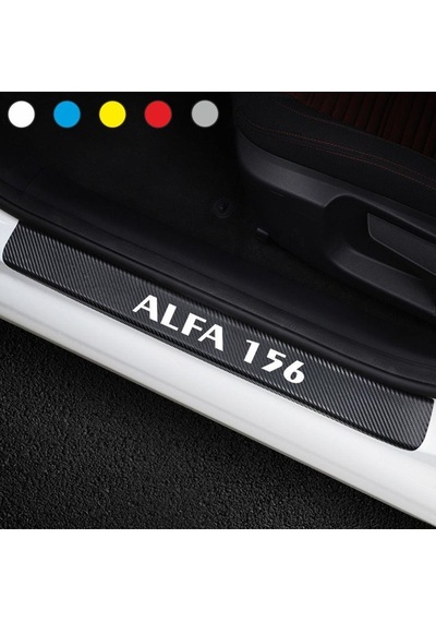 Alfa Romeo 156 Için Karbon Kapı Eşiği ( 4 Adet )