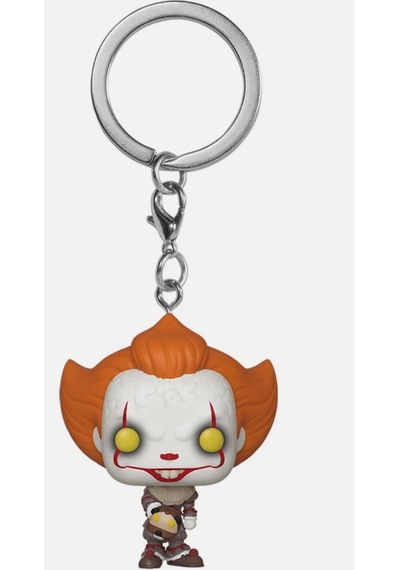 Funko Pop Pocket Keychain It Pennywise With Beaver Hat