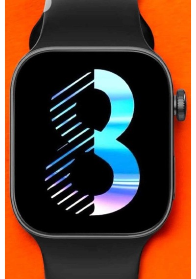 Akıllı Saat Amoled Ekran Gps Ve Uyku Takibi Bluetooth Bağlantılı Siyah