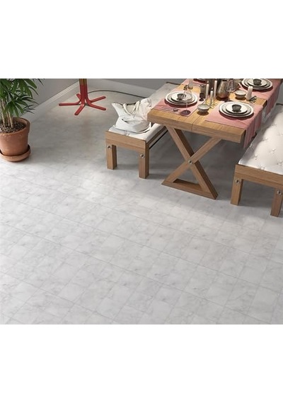 Kaplama Zemin Kaplama Folyosu 65x130 Cm Mermer Desen