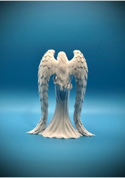 Melek Tasarım Sanat Heykeli / Timid Elegance Serisi / Modern Masaüstü Biblo Ve Zarif Oda Dekoru - Melek Figürlü Hey Diğer