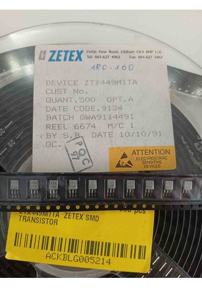 Ztx449m1ta Zetex Transistör 9 Adet