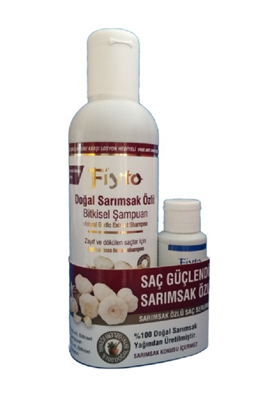 Sarımsak Özlü Dökülme Karşıtı Şampuan 500 ml Serum Hediyeli
