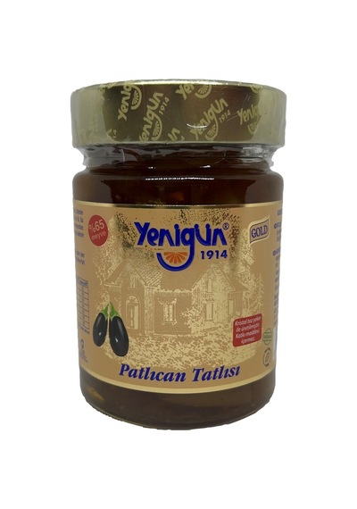 Yenigün Gold Reçel 400 G Patlıcan - %65 Meyve İçeren Ev Tipi Reçel 2'li Ekonomik Paket - 2 Adet Tarı