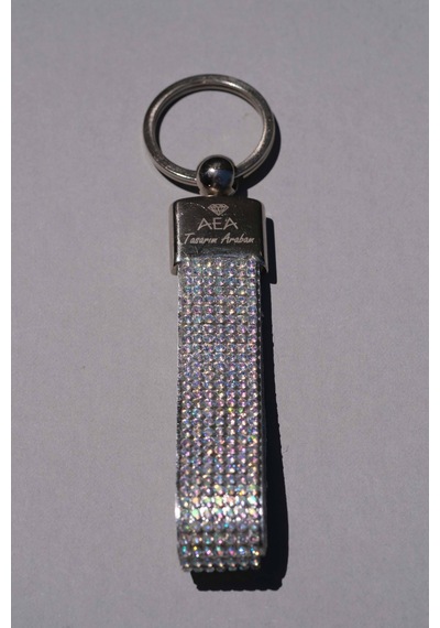 Yaldızlı Swarovski Taşlı Anahtarlık