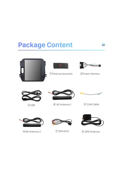 Kıa Sportage Low 2011-2016 Multimedya Navigasyon Usb Kamera Carplayer