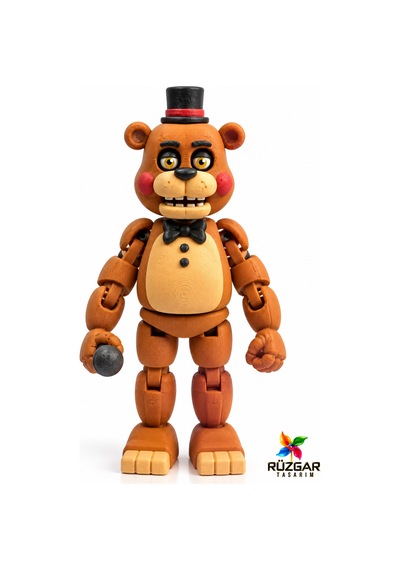 Fnaf Five Nights At Freddy's Toy Freddy Eklemleri Hareketli Oyuncak