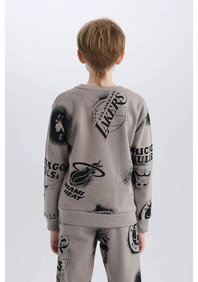 DeFacto Erkek Çocuk NBA Current Teams Bisiklet Yaka Sweatshirt Y4130A624WNGR323 DeFacto Erkek Çocuk NBA Current Teams Bisiklet Yaka Sweatshirt Y4130A624WNGR323