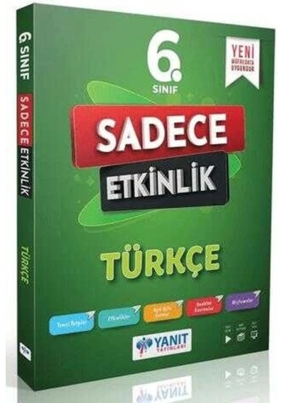 Yanıt 6. Sınıf Türkçe Sadece Etkinlik