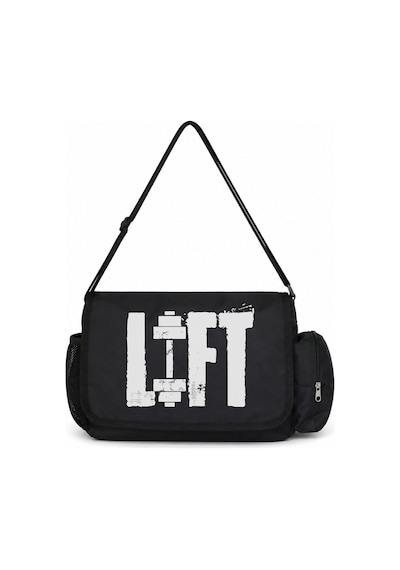 Sevbano Lift Sporcu Bodybuilding Fitness Baskılı Unisex Okul, Spor, Ofis Siyah