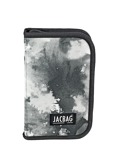 Jacbag Cover -sert Kapaklı Lastikli Kalem Kutusu Cover-gri Bulut renkli