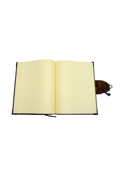 Deri Defter - Aksesuarlı - L