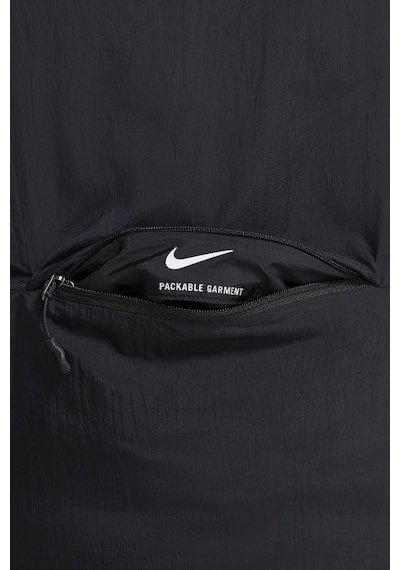 Nike Aerolayer Thermore Packable Garment Toparlanır Koşu Yeleği Siyah