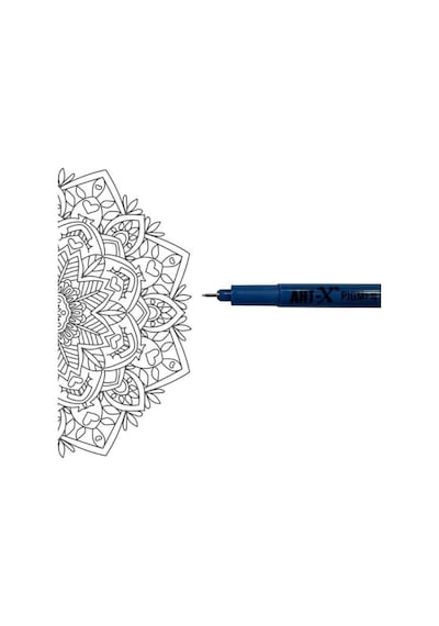Rich Art-x Pigment Fineliner Teknik Çizim Kalem Seti 6'lı