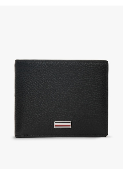 Tommy Hilfiger Th Central Mını Cc Wallet Erkek Siyah Cüzdan - Am0am14495