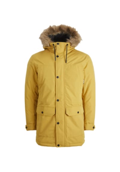 Jack & Jones Kürklü Parka- Wınner 12211948 Harvest Gold Hardal