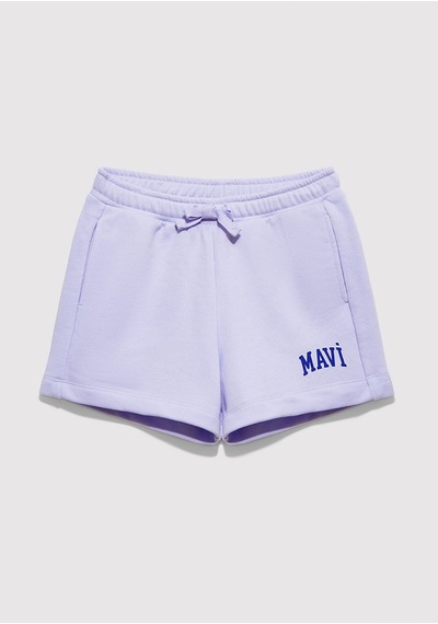 Mavi - Mavi Baskılı Mor Şort 7410002-70523