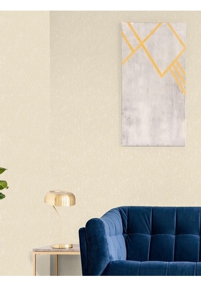 Adawall Klasik Düz Desen Duvar Kağıdı Rococo 1408-2/15, Bej, 1.06x15.6m - 16.5m²