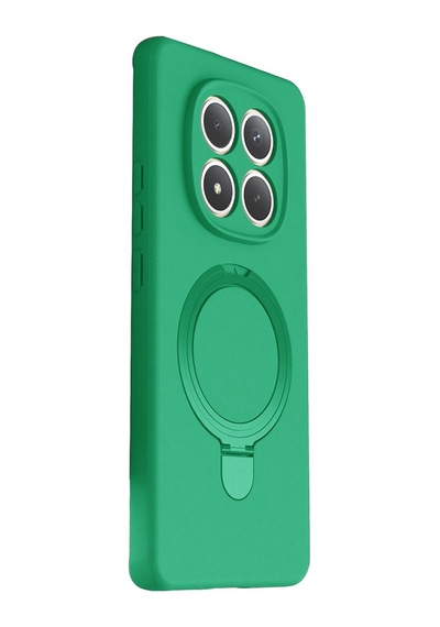 Redmi Note 15 Pro 4g Regal Magsafe Standlı Kapak - Yeşil Bz8683140925659