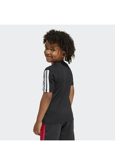 Adidas Je0317 Lk 3s Tee 160 Çocuk Tişört Siyah