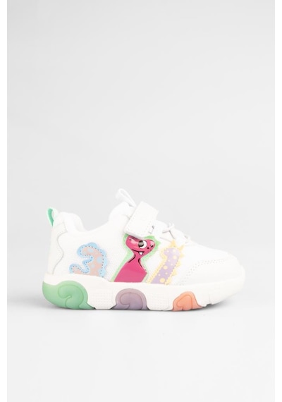 Vicco Number Beyaz Yeşil Çocuk Sneakers Beyaz Yeşil