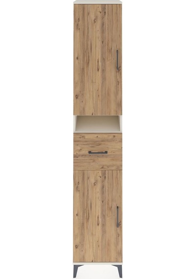 Hyperion Dolap 5 Raflı Tek Çekmeceli 2 Kapaklı 44x44x243 Aytaşı-çam Aytası