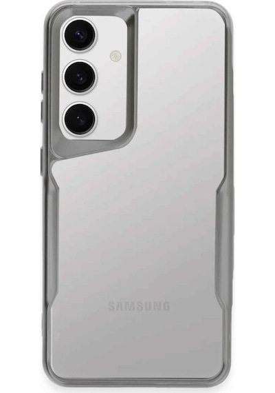 Cosmotex Newface Samsung Galaxy Uyumlu  A55 5g Kılıf Boyi Silikon Kapak - Gümüş