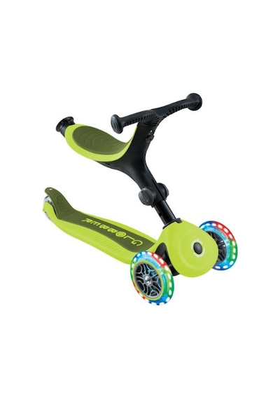 Globber Go Up Active Işıklı Scooter - Yeşil