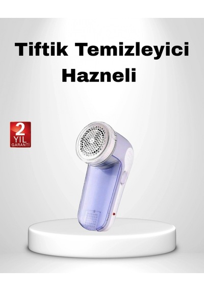 Usb Şarjlı Tiftik Temizleyici Kolay Temizlenen Hazne Ve Bıçak, Taşınabilir
