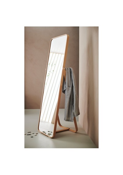 Ikea Ikornnes Ayaklı Boy Aynası 52x167 Cm Naturel
