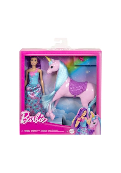 Hyt62 Barbie Ve Tek Boynuzlu Atı Standart