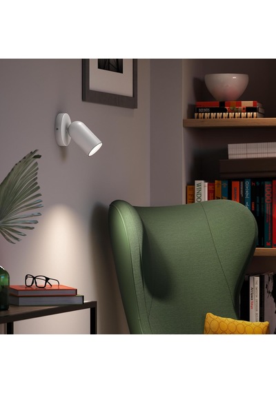 Philips Myliving Pongee Tavan/duvar Beyaz Spot Lamba Gu10 Duy Am Çok Renkli