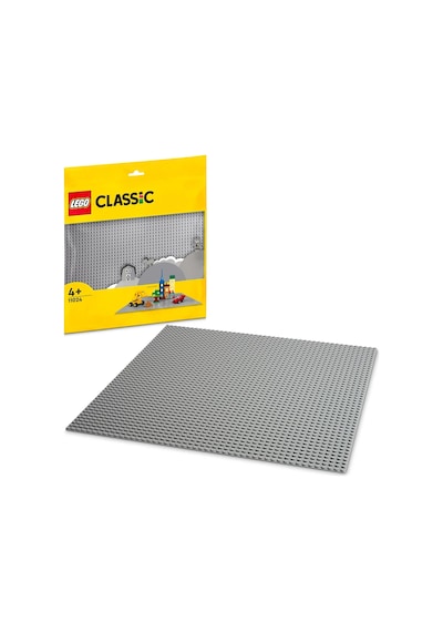 LEGO® Classic Gri Plaka 11024 - 4 Yaş ve Üzeri LEGO Severler için Açık Uçlu Yaratıcı Yapım Seti (1 Parça)