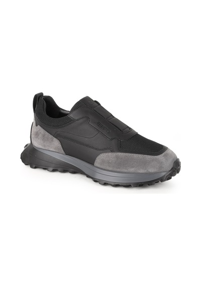 Libero L5686 Street Casual Deri Erkek Ayakkabı Syh-gri