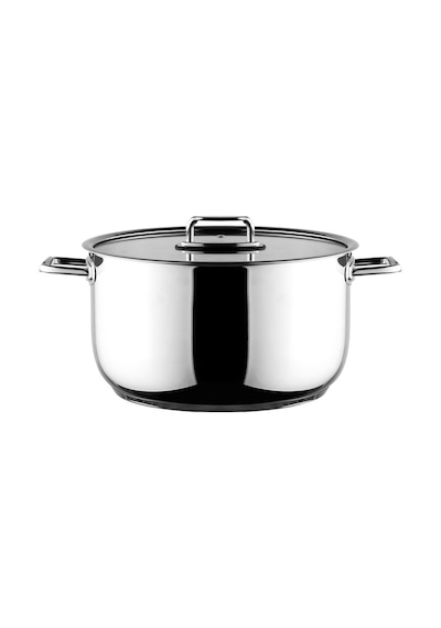 Aryıldız Colombus Metal Kulp Cam Kapak Derin Tencere - 30 Cm