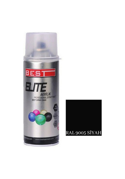 Best Elite Siyah Sprey Boya 400Ml