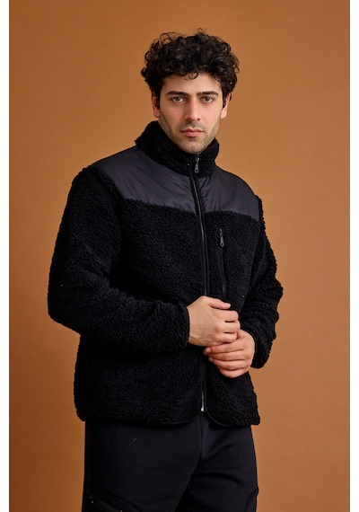 Scorp Orbit Erkek Casual Peluş Mont Siyah Standart Çok Renkli