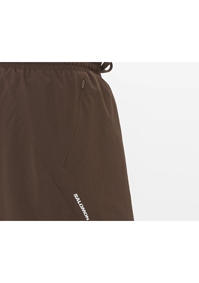 Salomon Shakeout Core 5" Erkek Koşu Şortu Lc2777900 Kahverengi